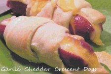 Garlic Cheddar Hot Dog Recipe