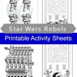 Star Wars Rebels Activity Sheets