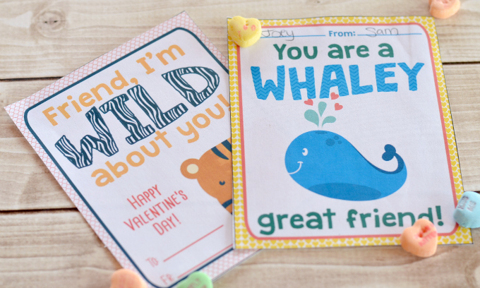 Such a cute collectinon of free printable valentines