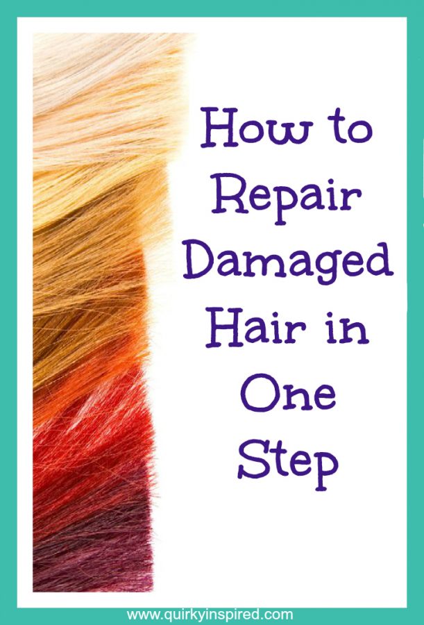 Ever really fried your hair? Check out these tips to repair your damaged hair in one easy step!