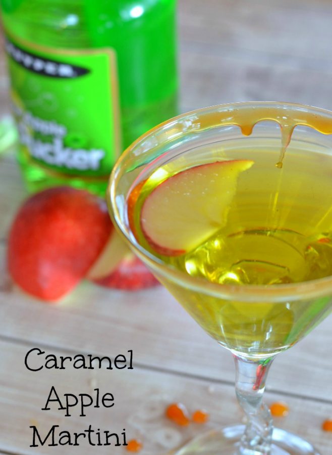 This caramel apple martini is one easy martini recipe, and it's so good you'll lick the glass