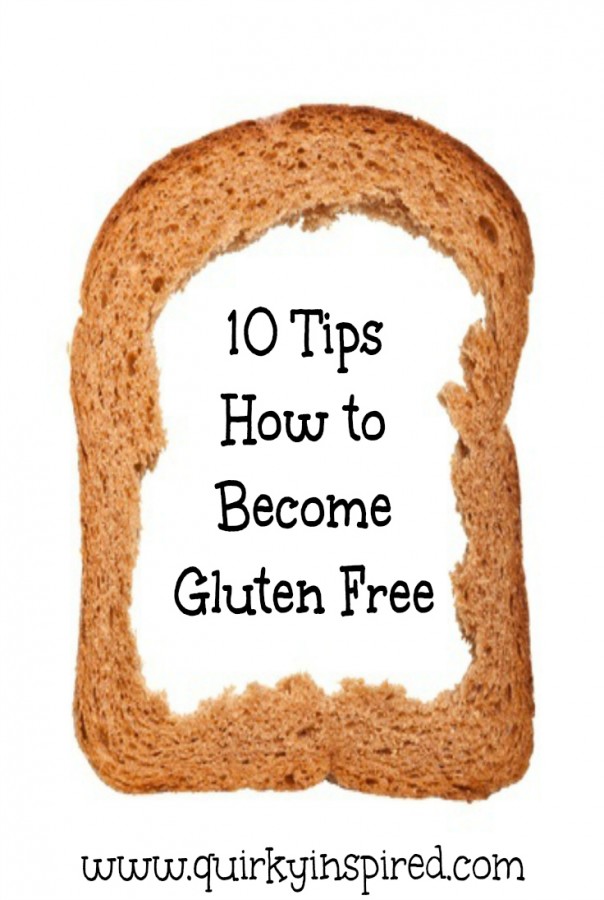 Trying to figure out how to become gluten free? Read this post for some quick and easy tips