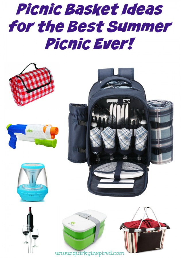 Have no clue what to put in your picnic basket? Check out these easy picnic basket ideas for the best summer picnic ever!