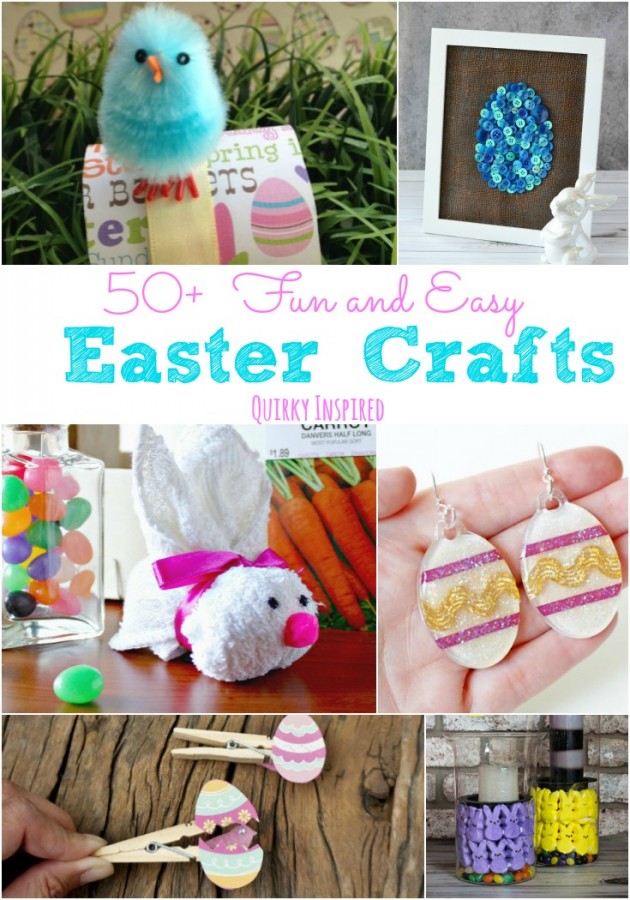 Fun and easy easter crafts are such a great way to celebrate Easter. Check out these great Easter crafts for kids, Easter home decor ideas, and more!
