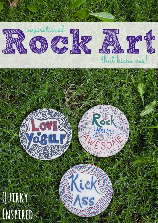 Check out these rock art inspirations for your garden that are more kick ass than others!
