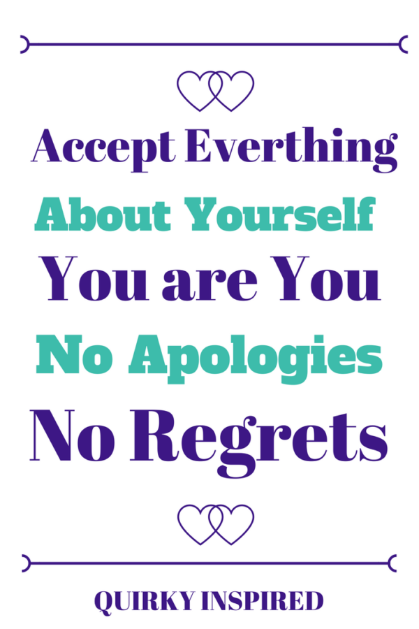 Learn how to accept yourself quotes