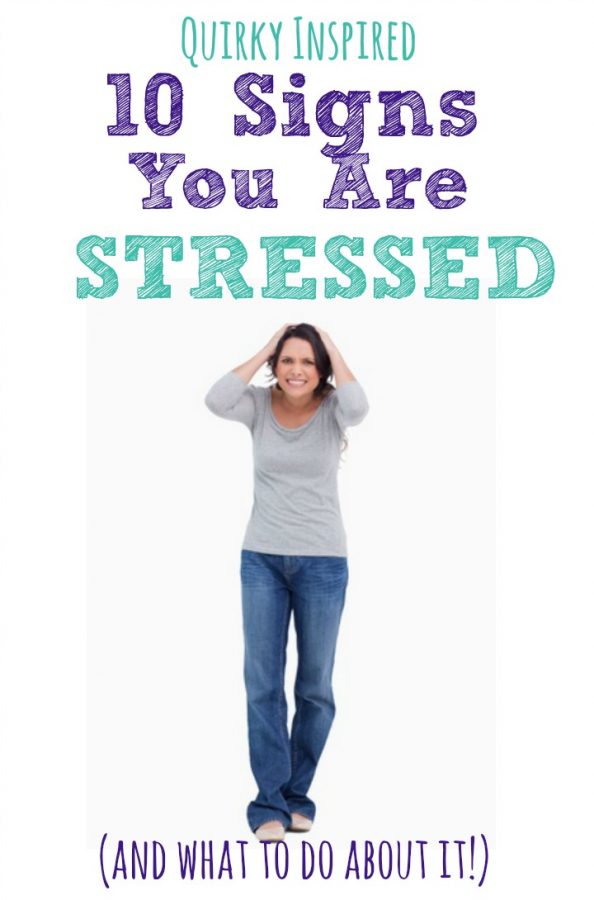 Stressed out? You won't believe how stress affects your body! Here are some signs you are stressed out and what to do about it!