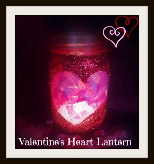 Valentine's heart lantern