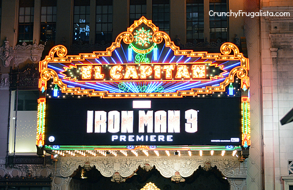 Iron Man 3 Premiere in Los Angeles. I was there baby!
