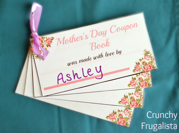 Printable Mothers Day Coupons