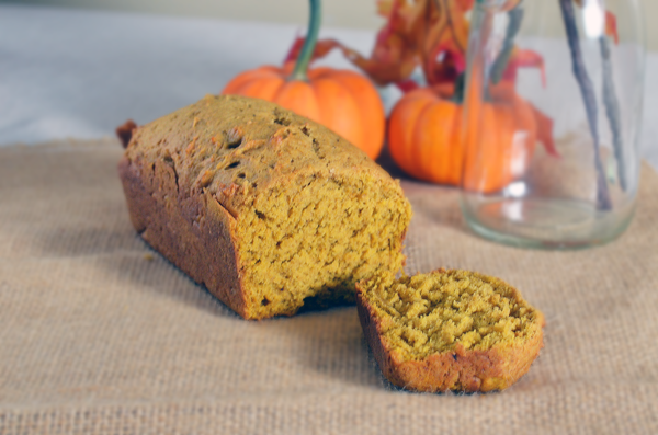 Mini Pumpkin Bread Loaves