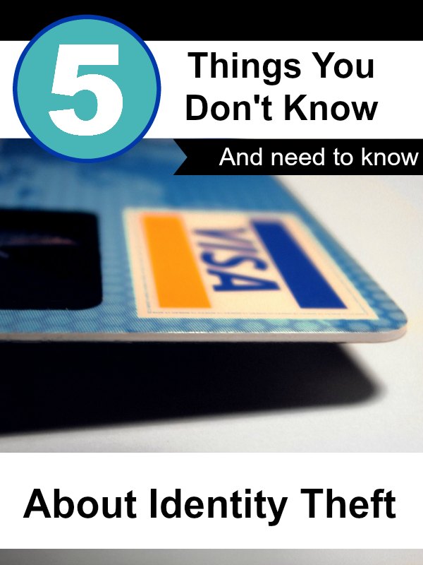 8 things you probably didn't know about identity theft but should.