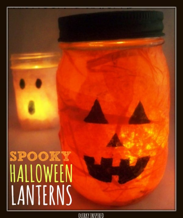 Halloween Crafts: Halloween Lanterns