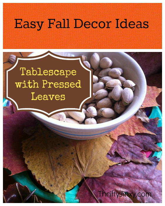 Easy Fall Decor Ideas