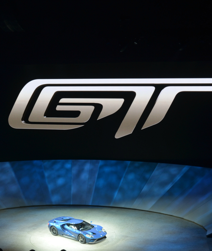 The all new Ford GT was unveiled at the NAIAS show in Detroit, MI this is one HOT car