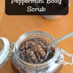 Check out this great homemade body scrub using essential oils and chocolate!