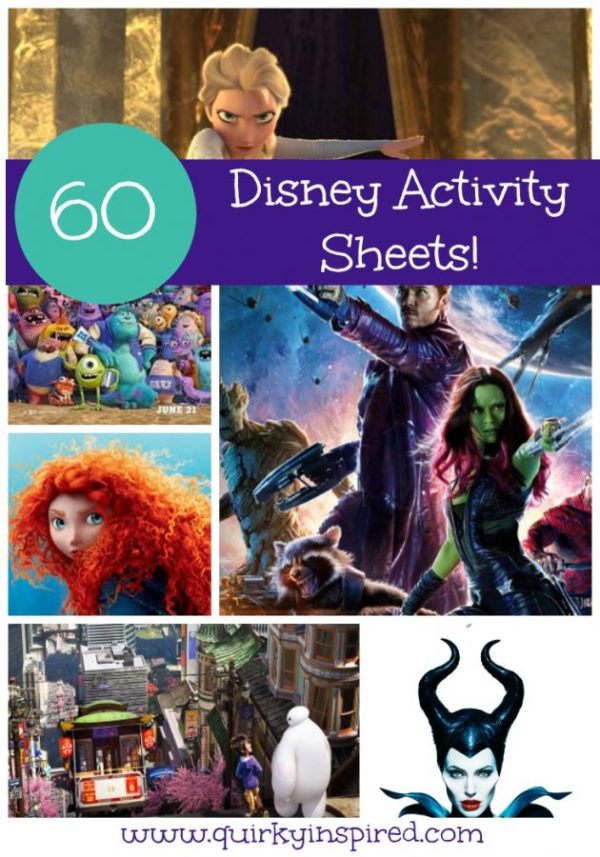 60 Free Disney Printables