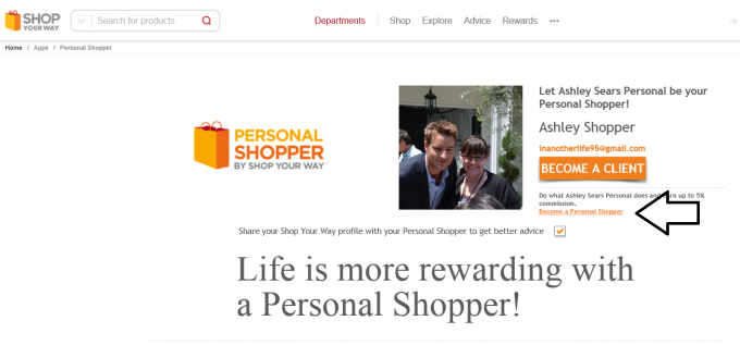 Great legit way to make money as a personal shopper with Shop Your Way Rewards