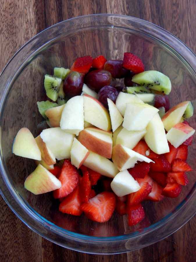 This easy fresh fruit salad recipe is one of our favorite recipes of the summer!