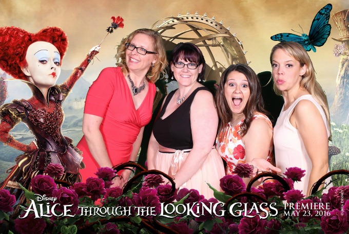 It was so much fun going to the Alice Through the Looking Glass premiere