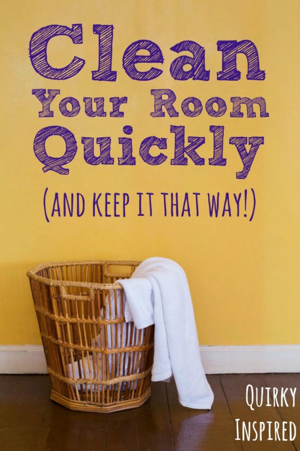 Want to know how to clean your room quickly? Then check out these simple tips!