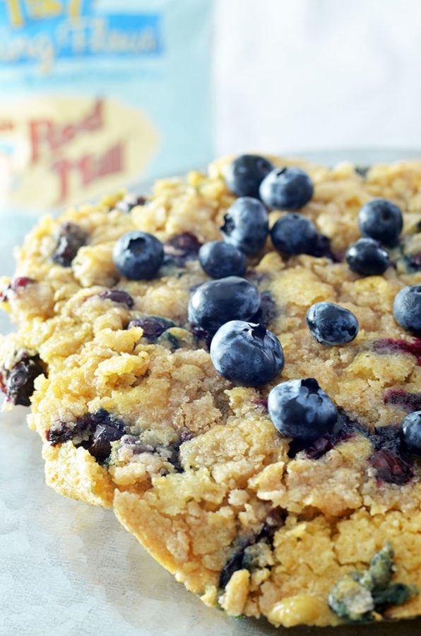 This gluten free blueberry coffee cake is just the ticket for a fun and easy breakfast idea. Even great for Mother's Day brunch!