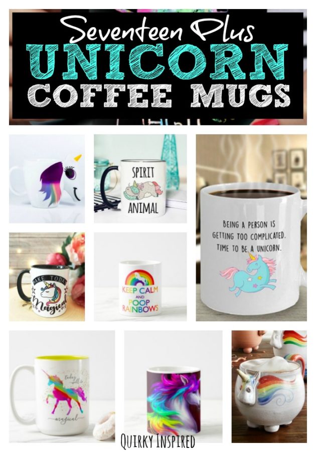 Love unicorns? Then you are going to love these unicorn coffee mugs!