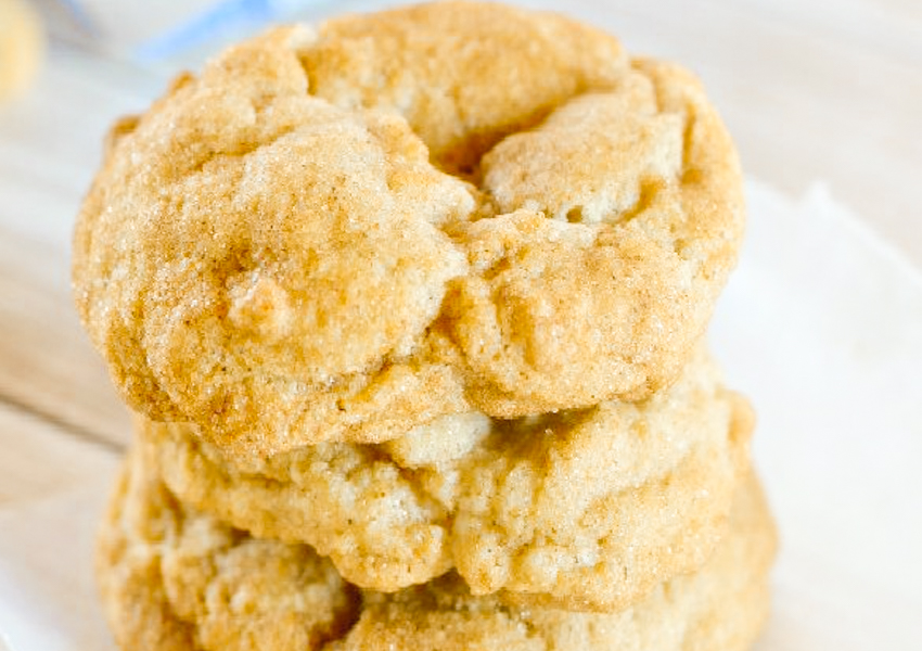 Snickerdoodles without cream of tartar are awesome for holiday cookie exchanges.